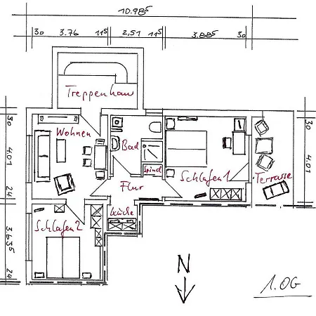 Lägenhet Fuer 4 Pers In Sechtem Bei Koeln/bonn, Db-anschluss